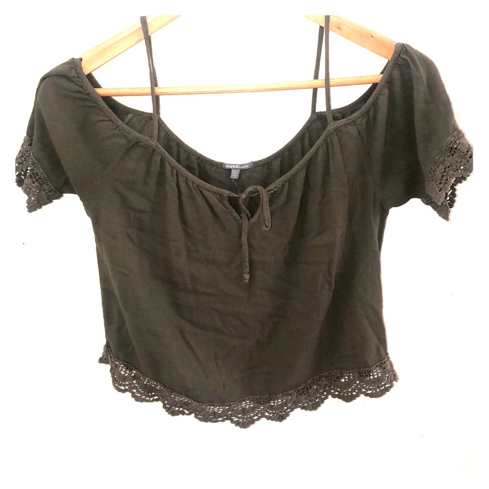 Off the shoulder shirt